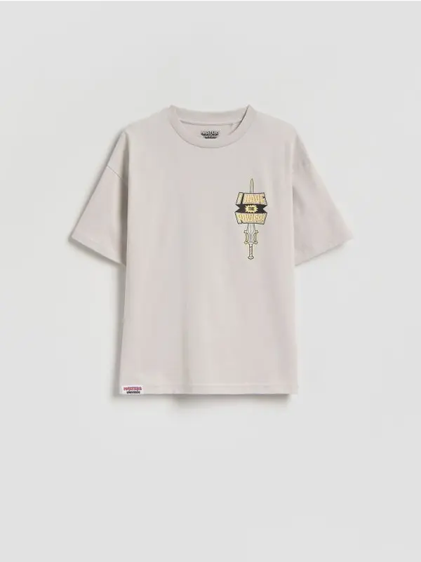 Reserved Reserved - BOYS` T-SHIRT - svijetlo siva