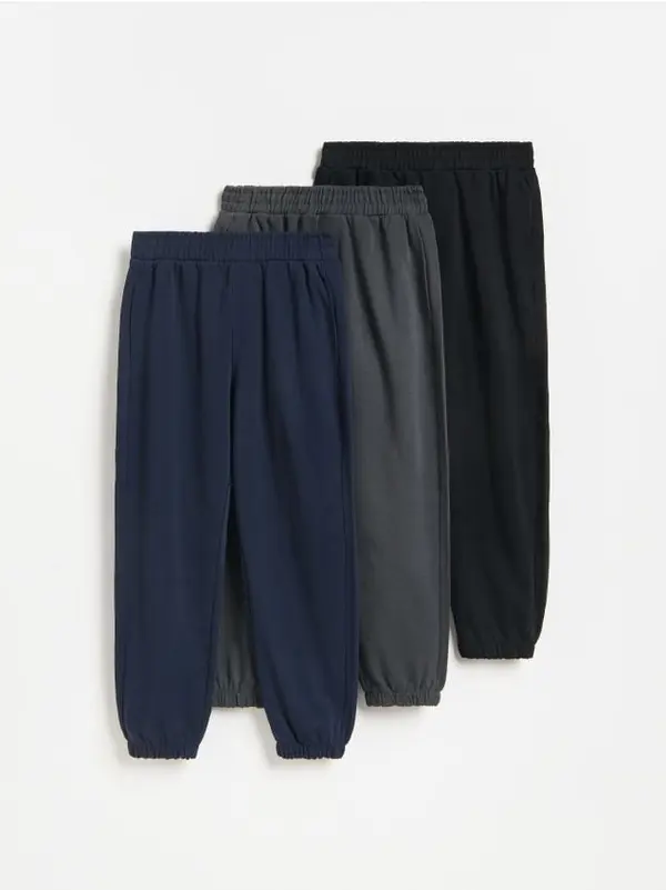 Reserved Reserved - BOYS` TROUSERS - crno