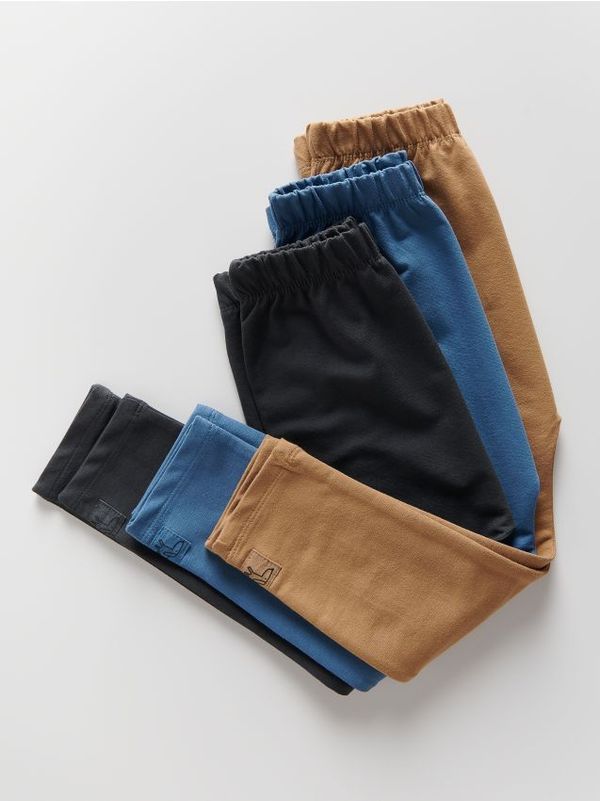 Reserved Reserved - BOYS` TROUSERS MULTI - tamnosivo