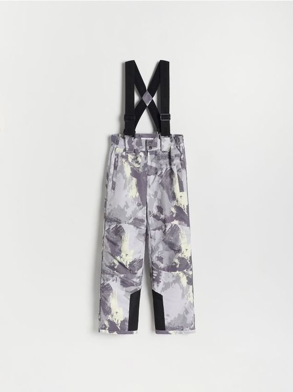 Reserved Reserved - BOYS` TROUSERS - tamnosivo