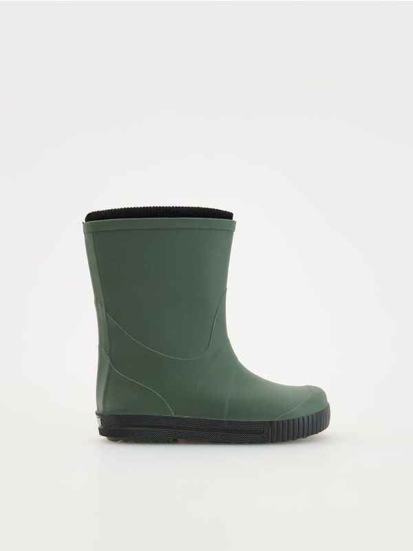 Reserved Reserved - BOYS` WELLINGTONS - zelena