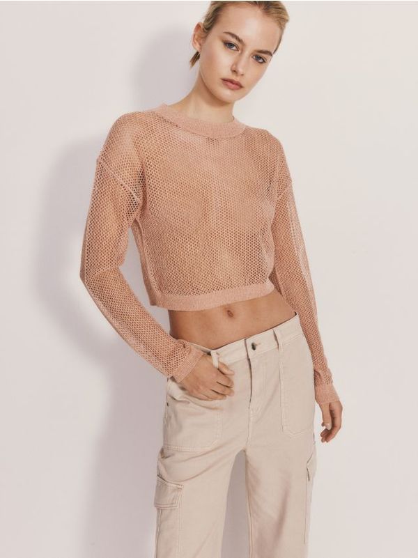 Reserved Reserved - Cargo hlače - boja kože