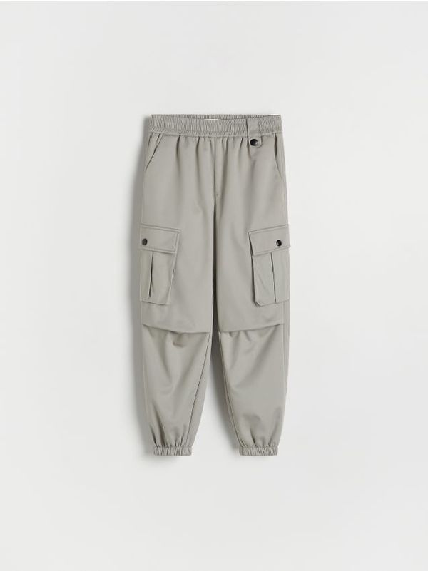 Reserved Reserved - Cargo hlače - light grey