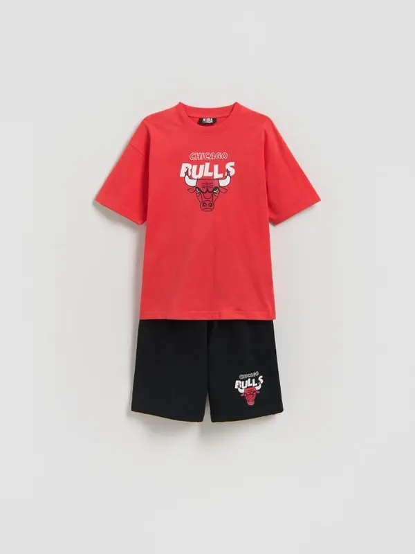 Reserved Reserved - Chicago Bulls NBA komplektas - crvena