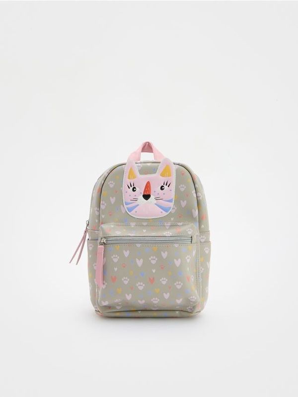 Reserved Reserved - CHILDREN`S RUCKSACK - light grey