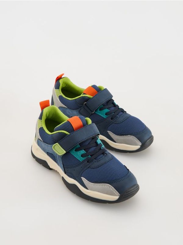 Reserved Reserved - Cipele na čičak - mornarsko plava