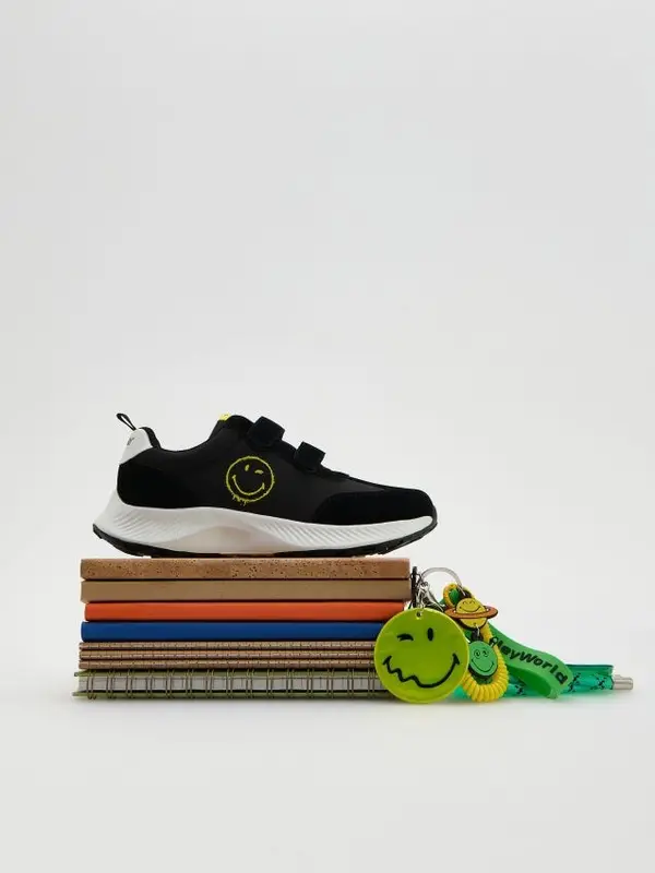 Reserved Reserved - Cipele SmileyWorld® - crno
