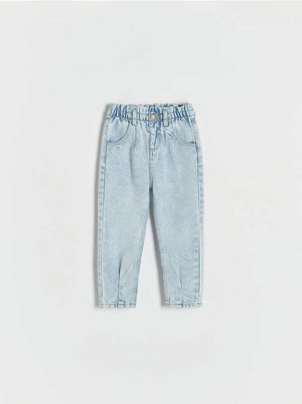 Reserved Reserved - Classic denim baggy hlače - plava