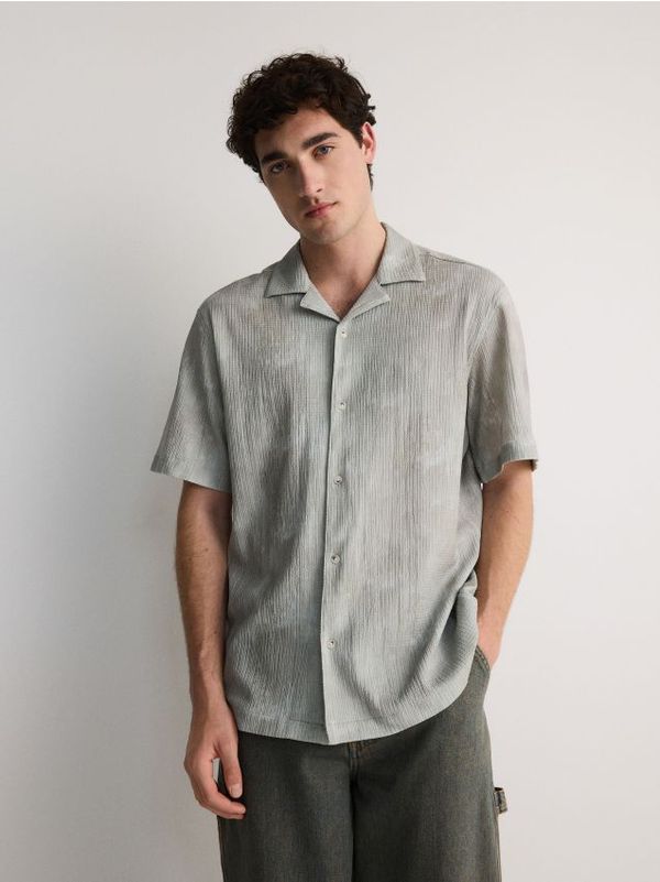 Reserved Reserved - Comfort fit košulja - bljedozeleno