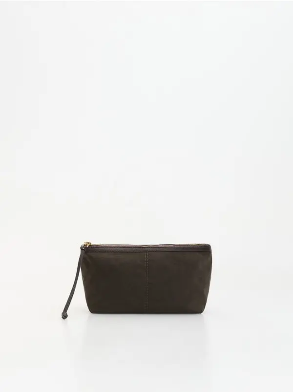 Reserved Reserved - COSMETIC BAG - prljavosmeđe