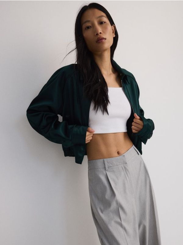 Reserved Reserved - Crop top - bijela