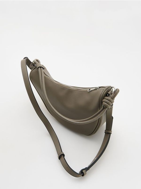 Reserved Reserved - Crossbody torba - srednjesivo