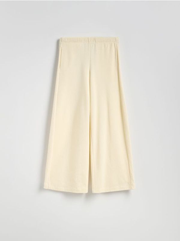 Reserved Reserved - Culotte hlače - krem