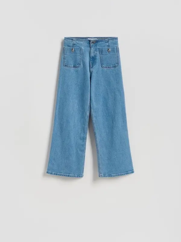 Reserved Reserved - Culotte traperice - plava