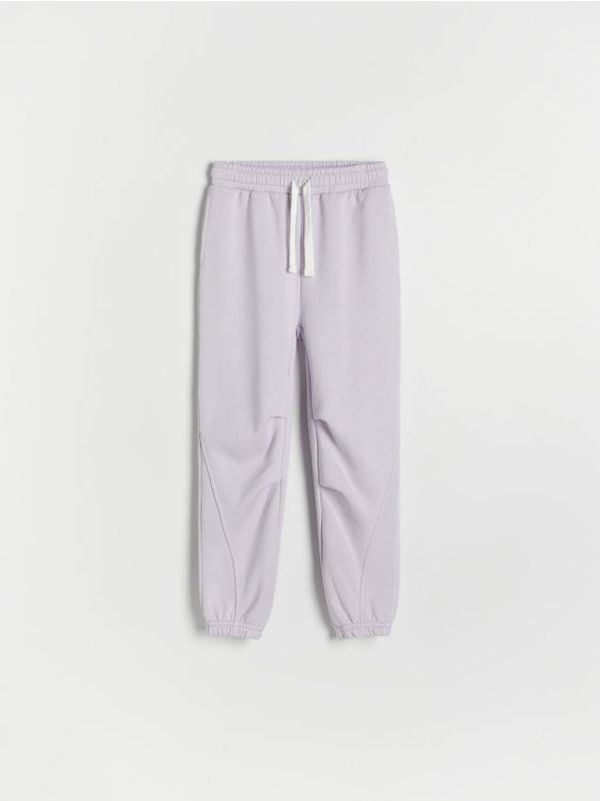 Reserved Reserved - Donji dio trenirke - boja lavande