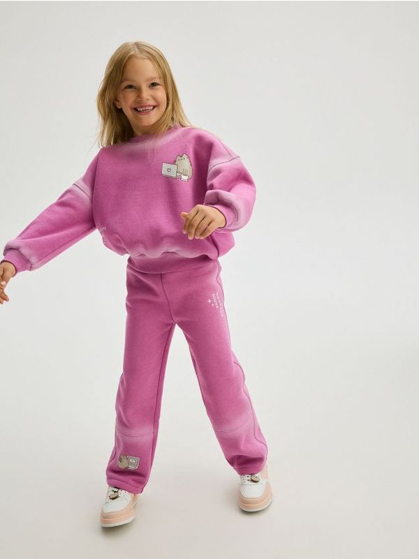 Reserved Reserved - Donji dio trenirke Pusheen - boja orhideje