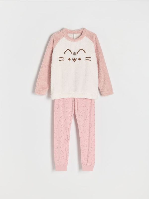 Reserved Reserved - Dvodijelni komplet pidžame Pusheen - prljavoroza