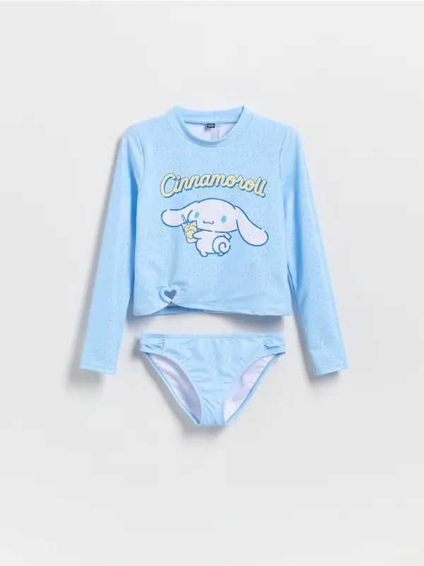 Reserved Reserved - Dvodijelni kupaći kostim Cinnamoroll - svjetloplavo