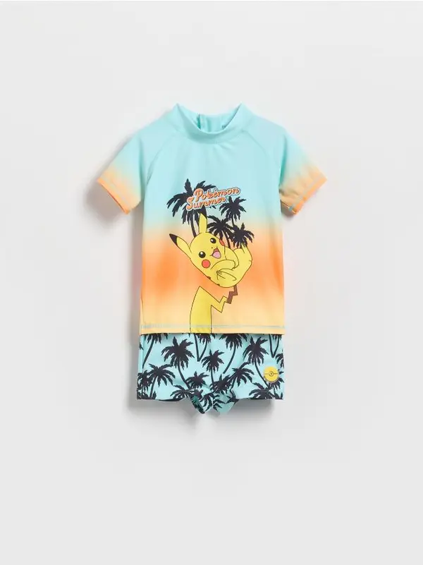 Reserved Reserved - Dvodijelni kupaći kostim Pokémon - akvamarin