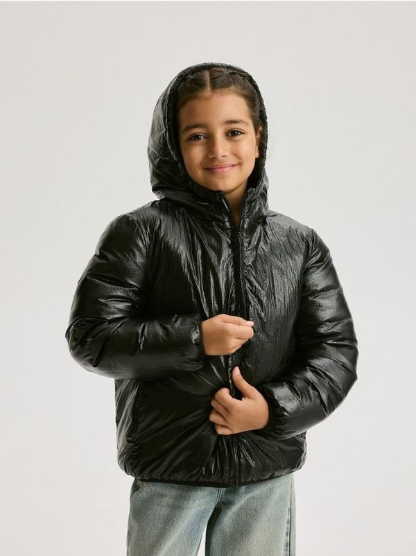 Reserved Reserved - Dvostrana jakna - crno