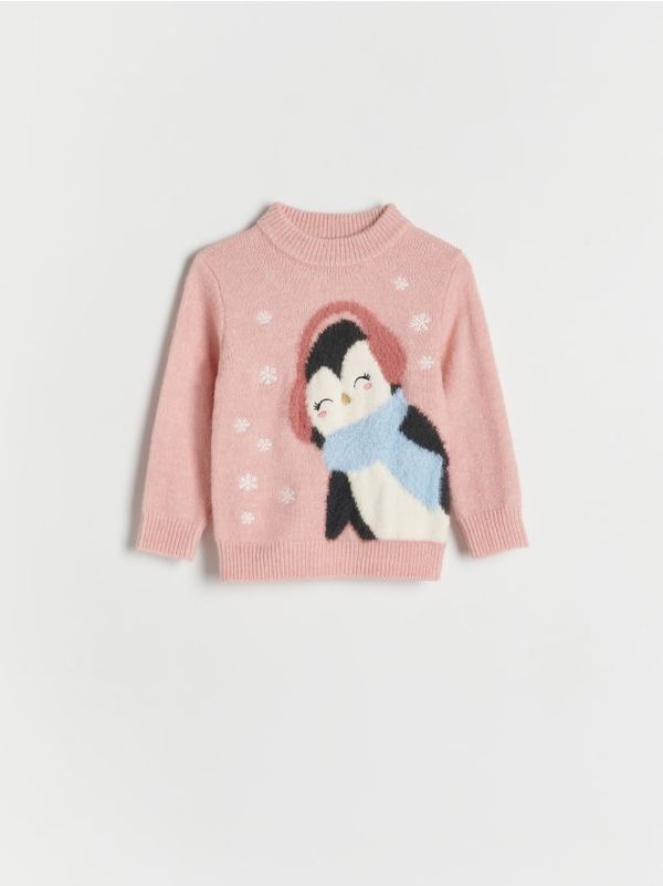 Reserved Reserved - Džemper s aplikacijom - šaren