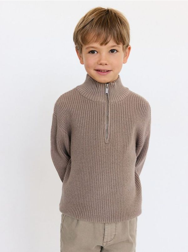 Reserved Reserved - Džemper s visokim udjelom viskoze - boja grožđa