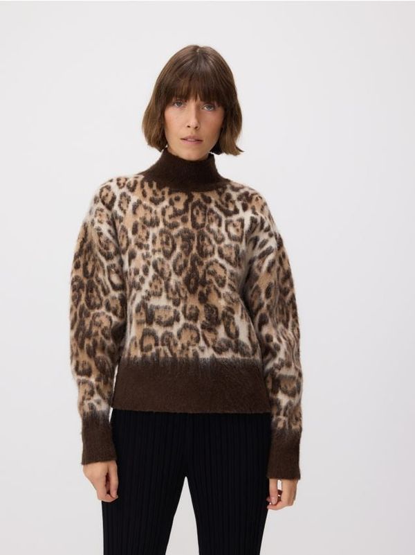 Reserved Reserved - Džemper sa životinjskim uzorkom - šaren