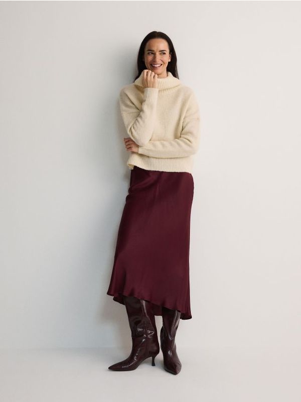 Reserved Reserved - Džemper V-izreza - boja kože