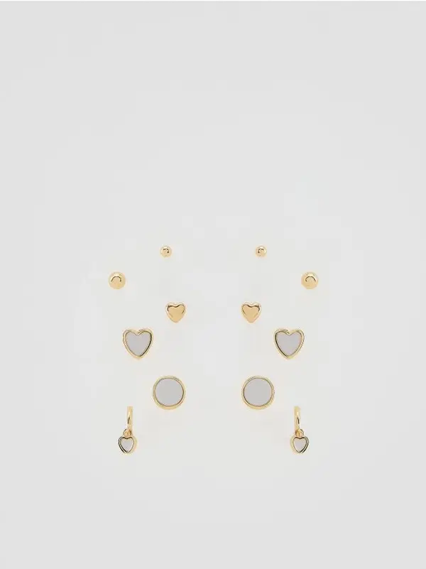 Reserved Reserved - EARRINGS - bijela