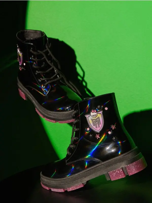 Reserved Reserved - GIRLS` ANKLE BOOTS - crno