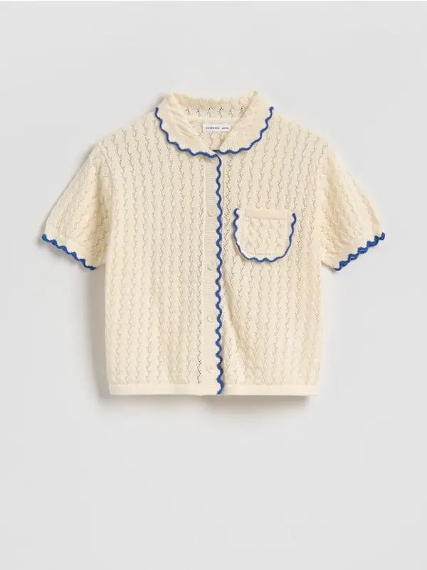 Reserved Reserved - GIRLS` BLOUSE - boja kože