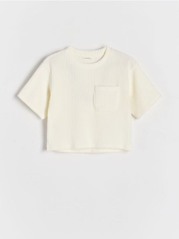 Reserved Reserved - GIRLS` BLOUSE - krem