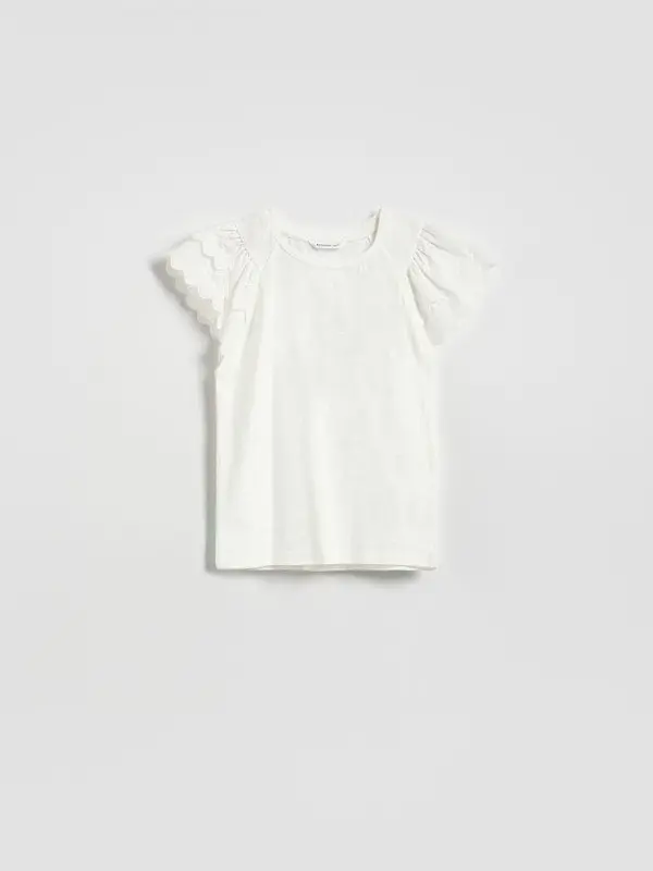 Reserved Reserved - GIRLS` BLOUSE - krem