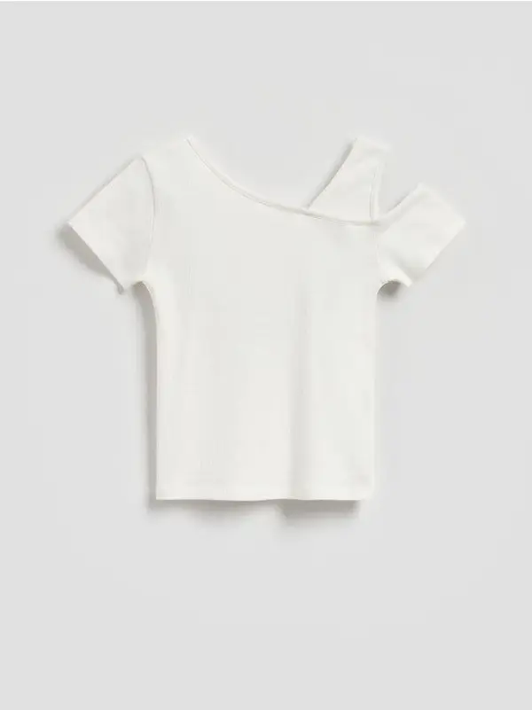 Reserved Reserved - GIRLS` BLOUSE - krem