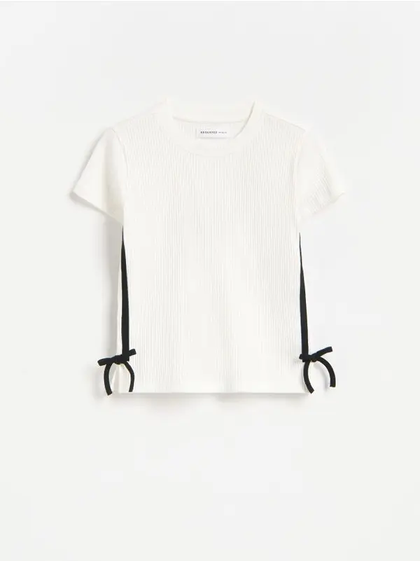 Reserved Reserved - GIRLS` BLOUSE - krem