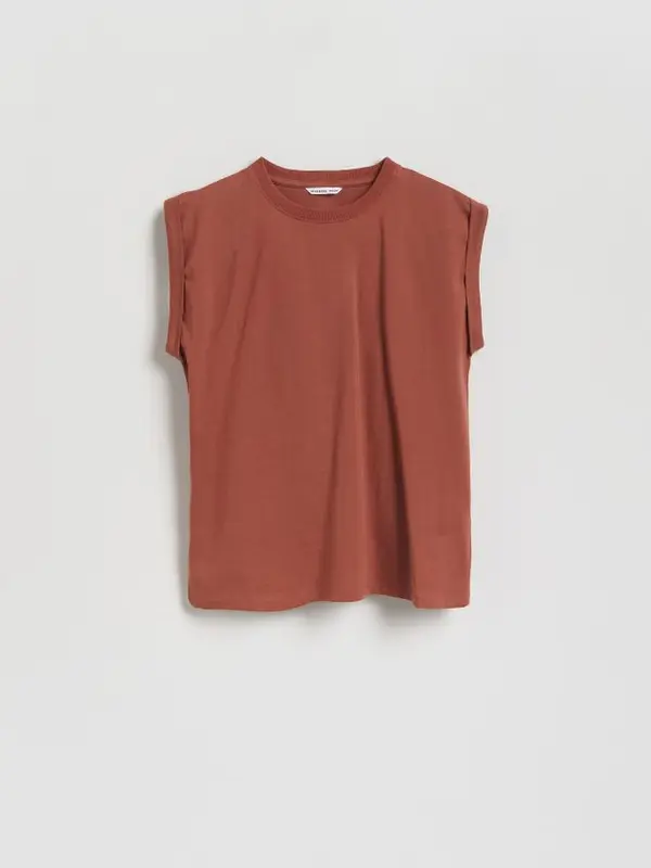 Reserved Reserved - GIRLS` BLOUSE - zlatnosmeđe
