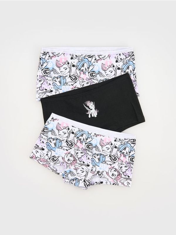 Reserved Reserved - GIRLS` BRIEFS MULTI - crno
