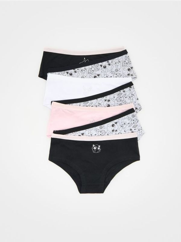 Reserved Reserved - GIRLS` BRIEFS MULTI - crno