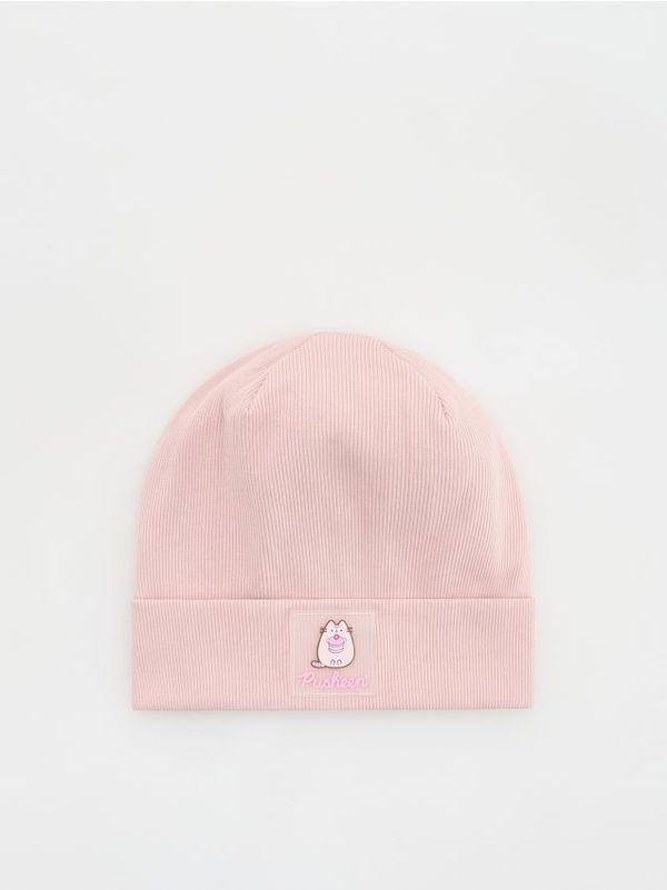 Reserved Reserved - GIRLS` CAP - ružičasta