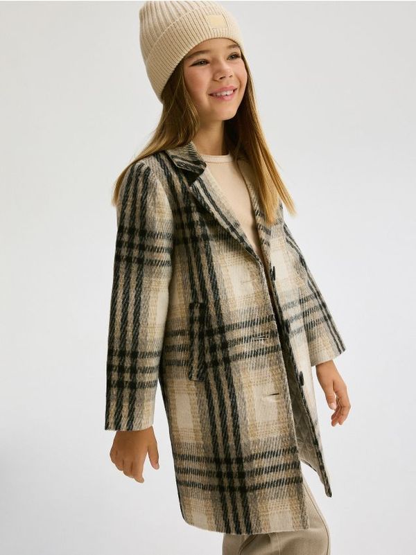 Reserved Reserved - GIRLS` COAT - bež