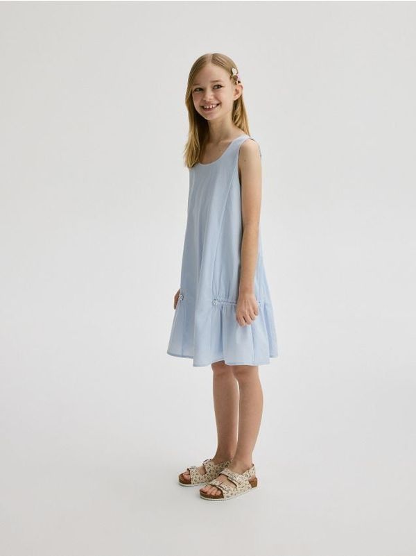 Reserved Reserved - GIRLS` DRESS - bljedoplavo