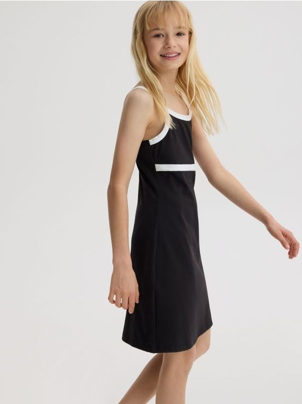 Reserved Reserved - GIRLS` DRESS - crno