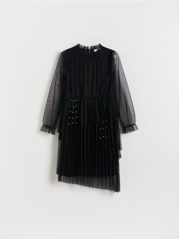 Reserved Reserved - GIRLS` DRESS - crno