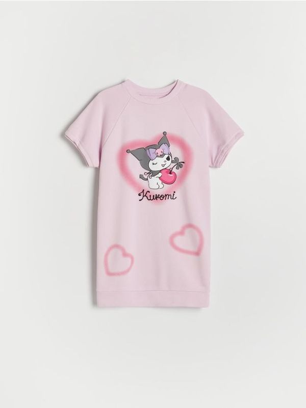 Reserved Reserved - GIRLS` DRESS - ružičasta