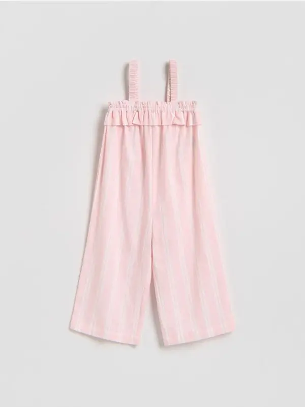 Reserved Reserved - GIRLS` DUNGAREES - ružičasta
