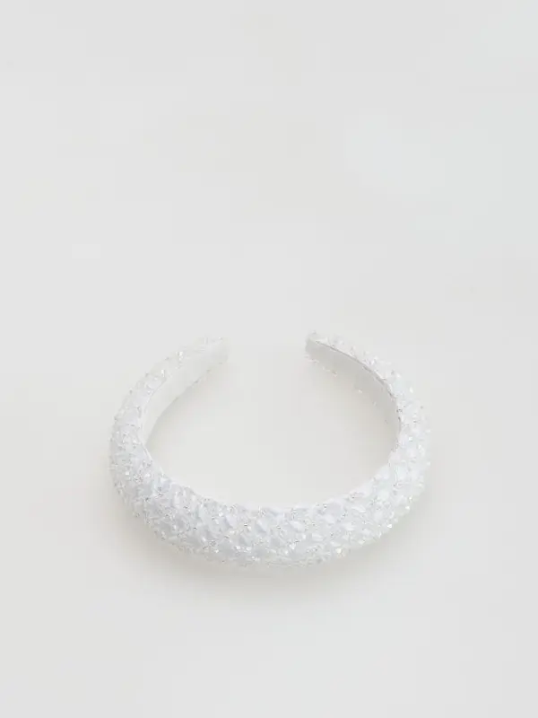 Reserved Reserved - GIRLS` HAIRBAND - bijela