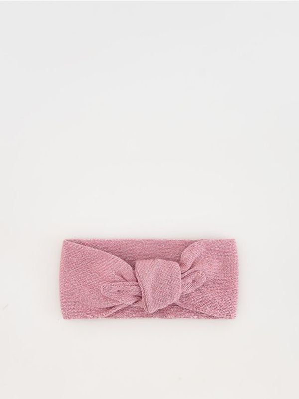 Reserved Reserved - GIRLS` HEADBAND - pastelnoružičasto