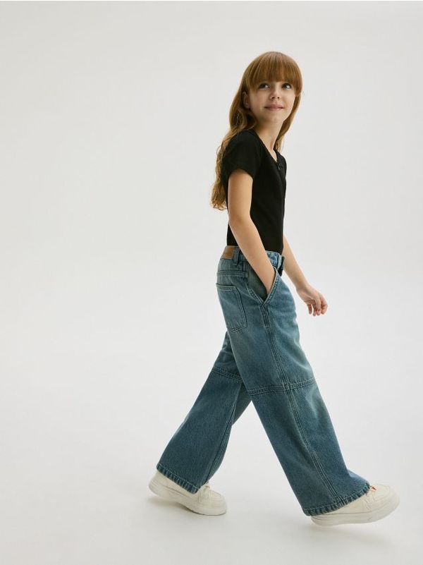 Reserved Reserved - GIRLS` JEANS TROUSERS - plava