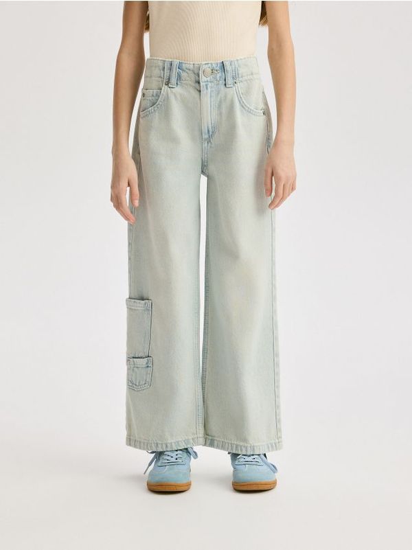 Reserved Reserved - GIRLS` JEANS TROUSERS - plava