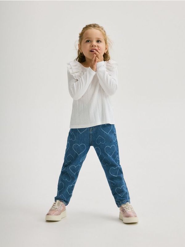 Reserved Reserved - GIRLS` JEANS TROUSERS - plavo